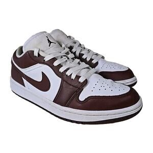 Nike Air Jordan 1 Low Bronze Eclipse Women's 8.5 DC0774-116 Unisex Athleisure